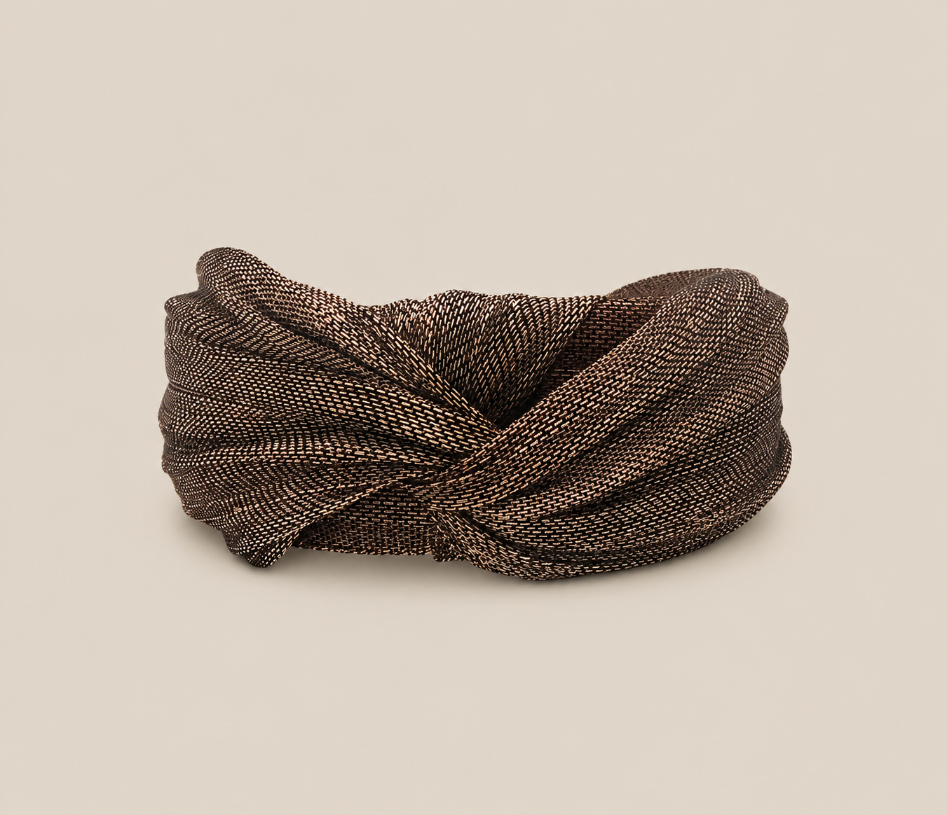 Diadema Baronesa chocolate