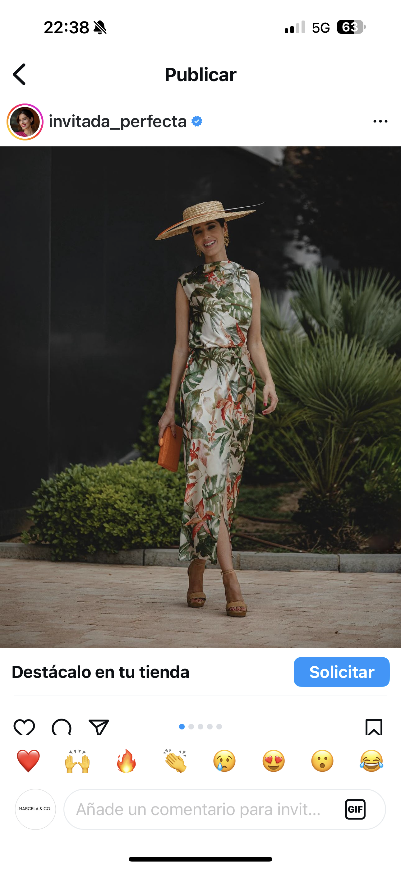 Bolso Espigón naranja