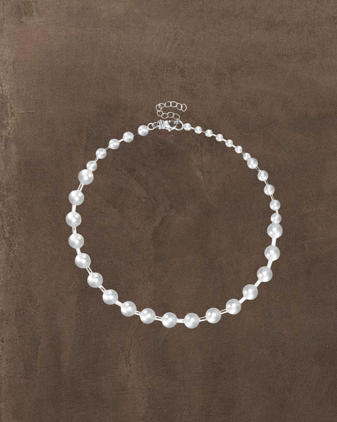 Collar Cosmos plateado