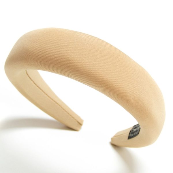 Rock beige flat headband