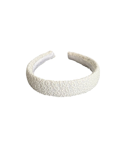Diadema Florecitas blancas