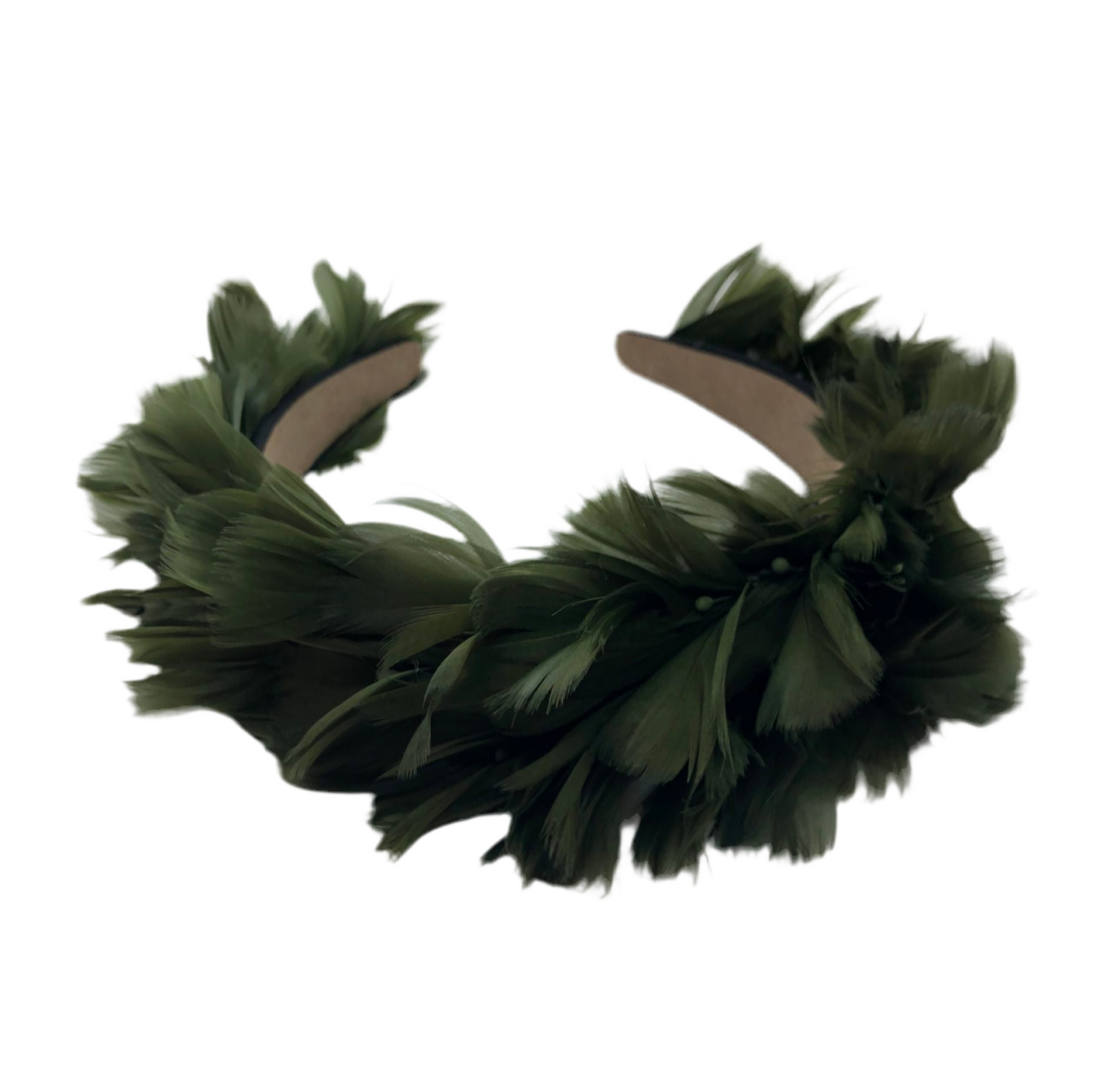 Parakeet green dark Headband