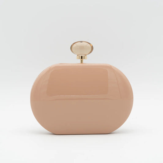 Bolso Charol nude