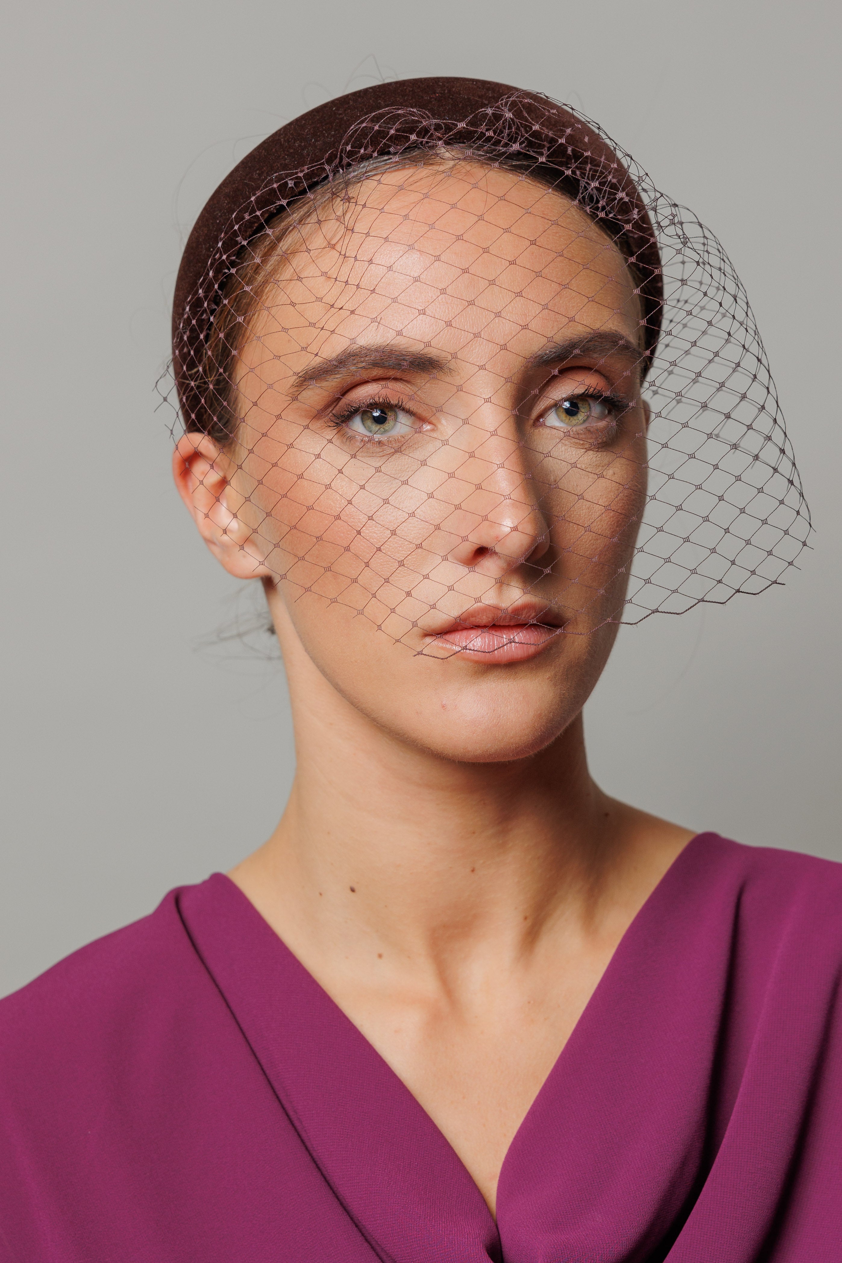 Diadema Piedra marrón