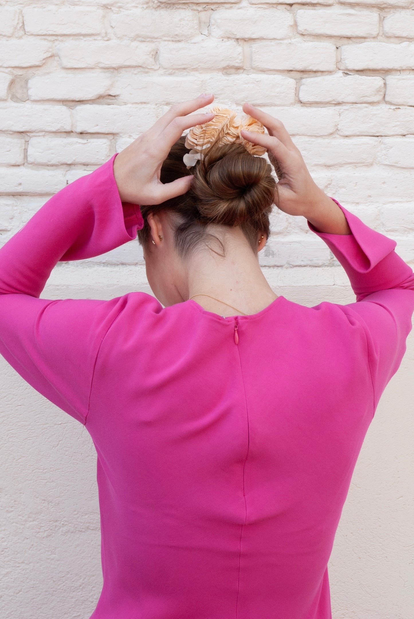 Tocado Hortensias Amarillo