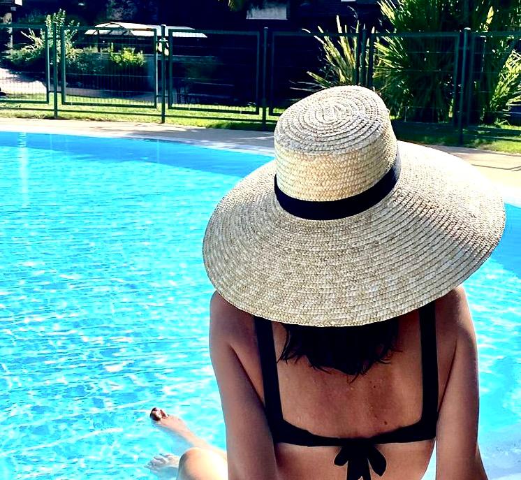 Chapéu de concha natural