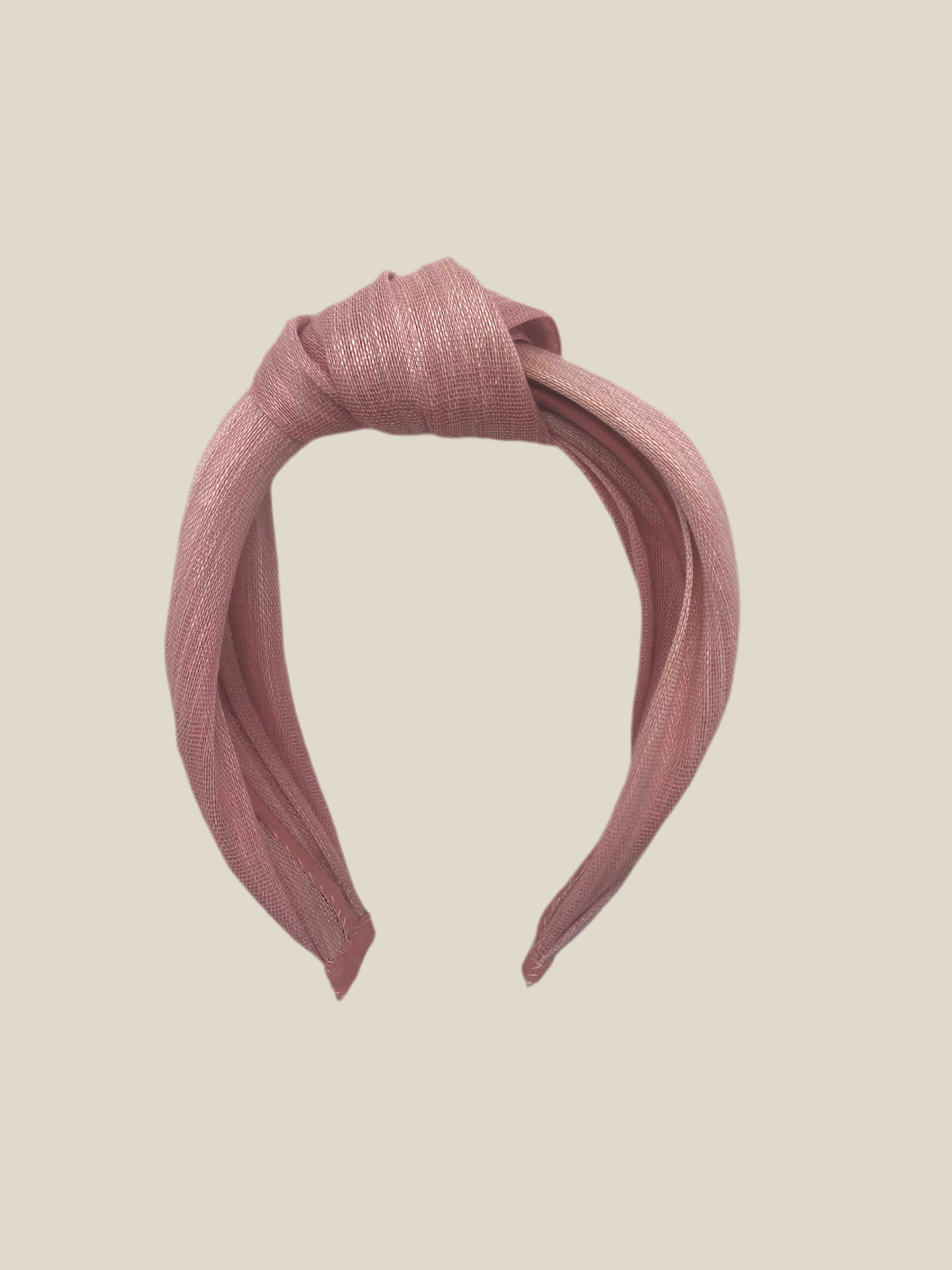 Diadema Condesa rosa bebé