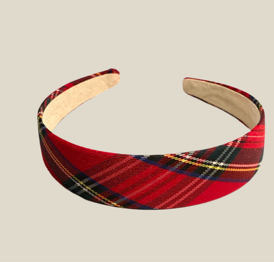 Diadema Escocia roja