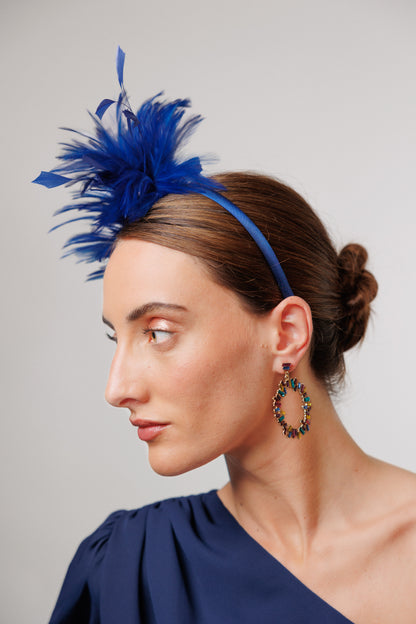 Blue Lady Headband