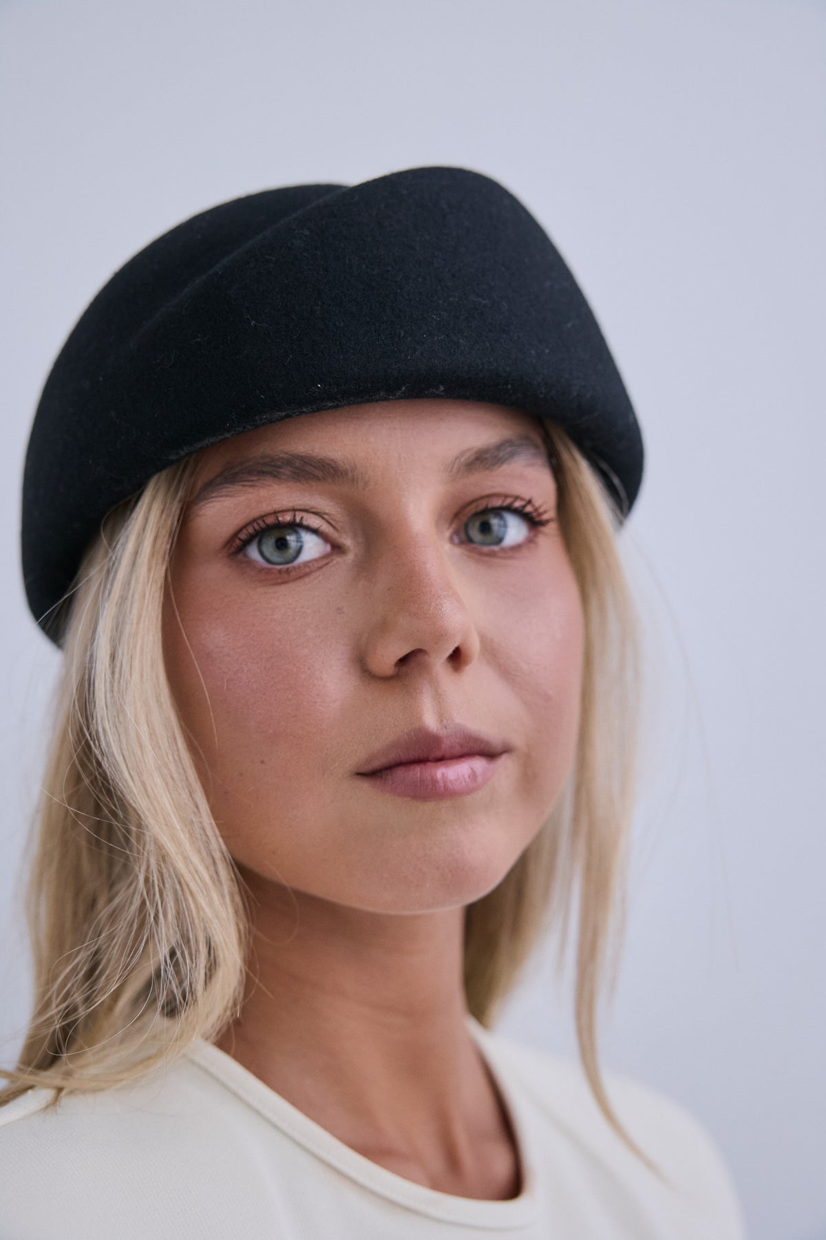 Tocado Casquete Jack negro