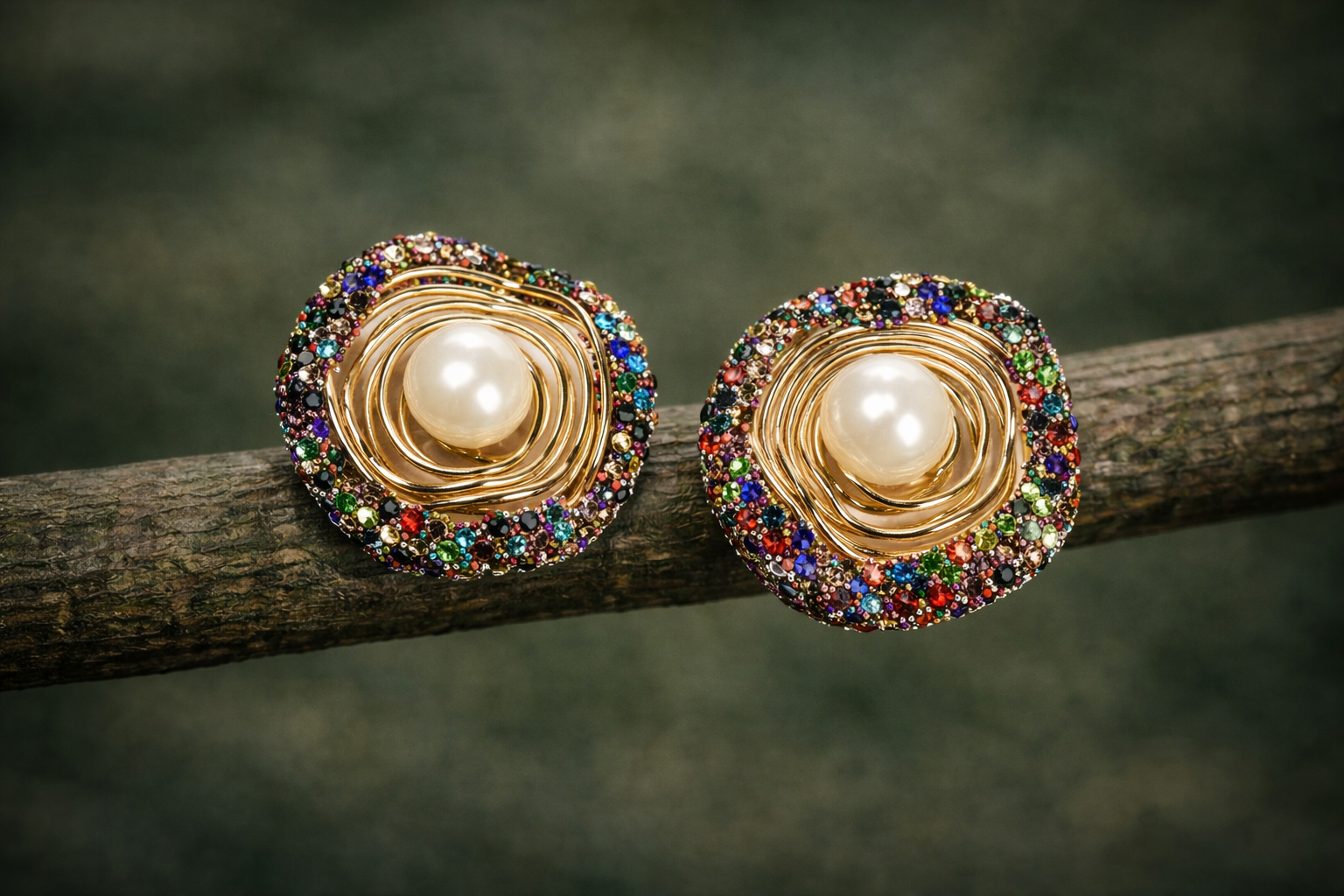 Pendientes Vintage colores