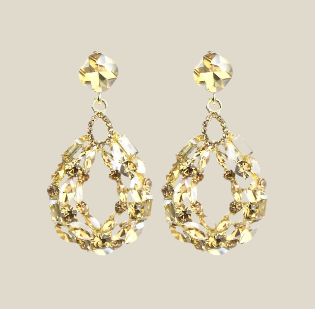 Pendientes Marbella dorados
