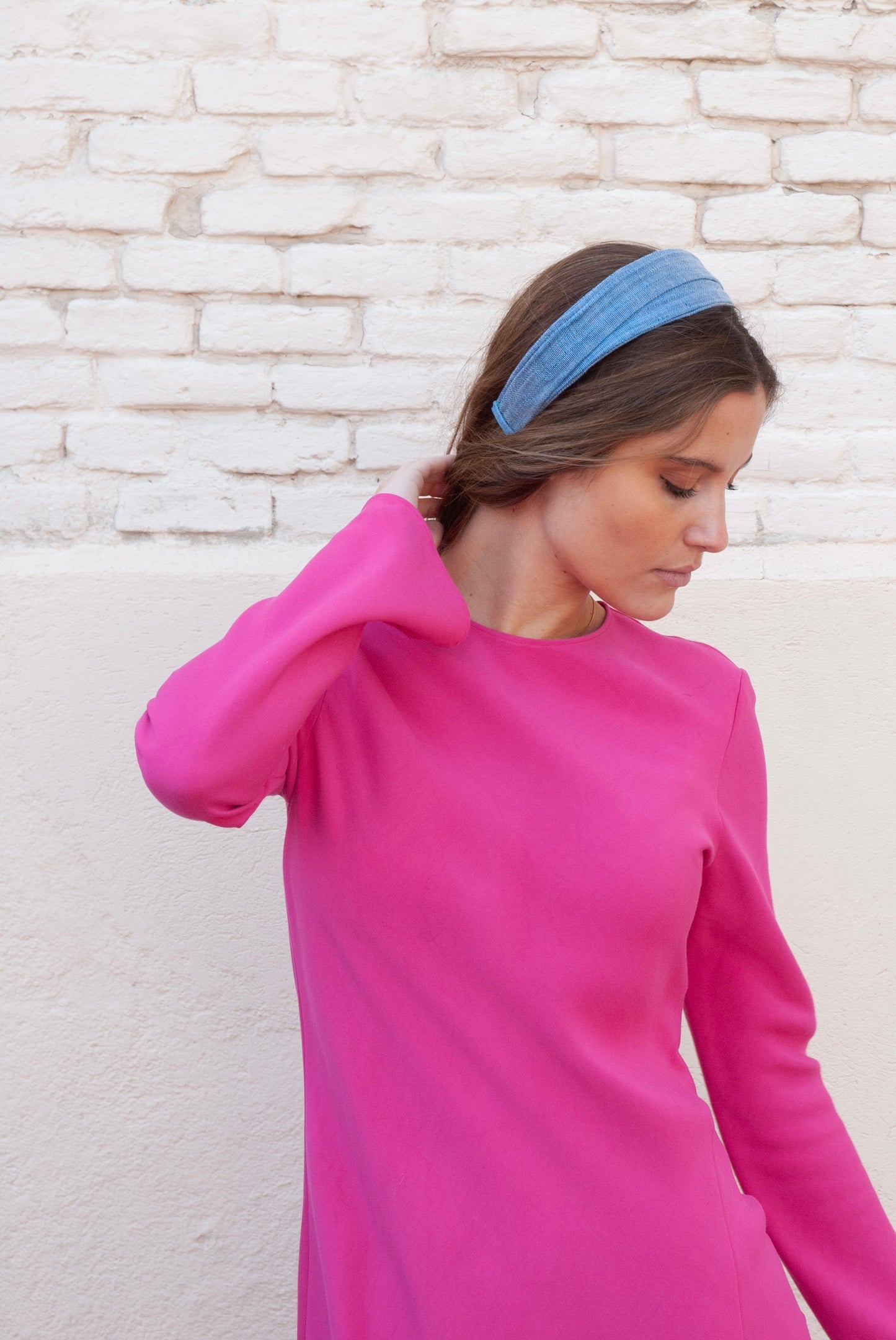 Diadema Duquesa chocolate