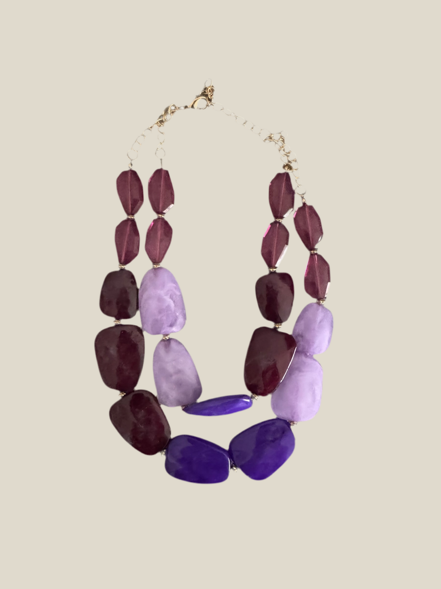Collar Petra morado