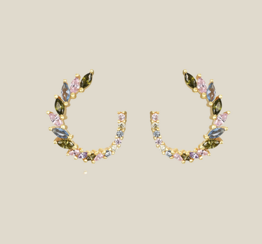 Pendientes Curia de colores