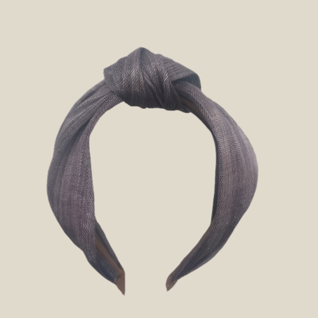 Diadema Condesa chocolate