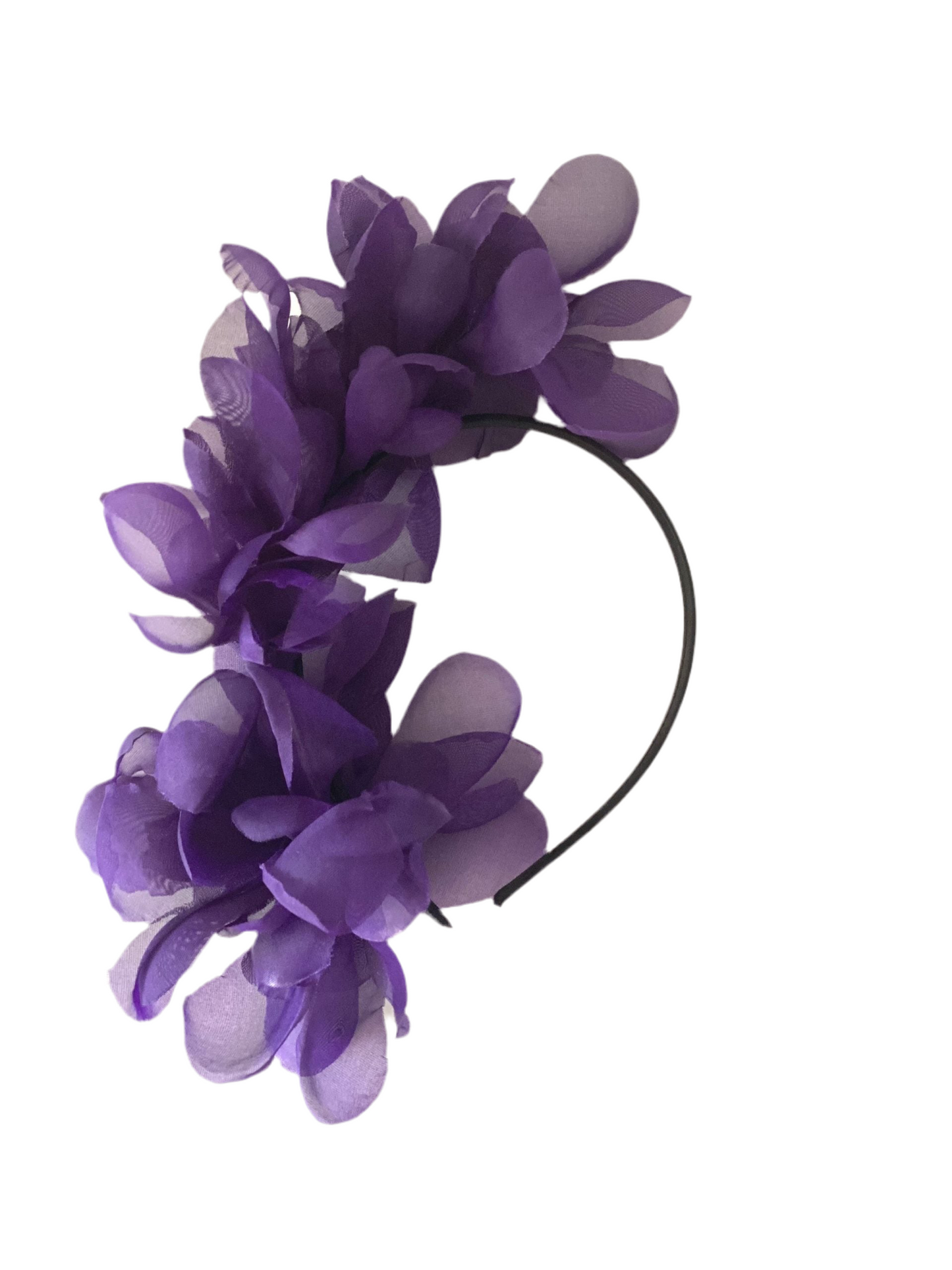 Halfpetals Headband Eggplant