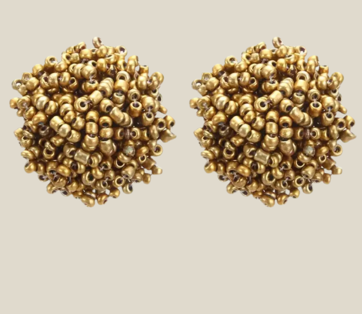 Pendientes Erizo dorado