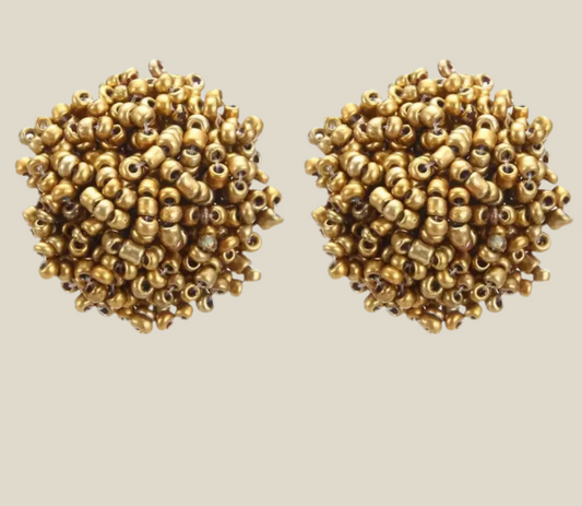 Pendientes Erizo dorado