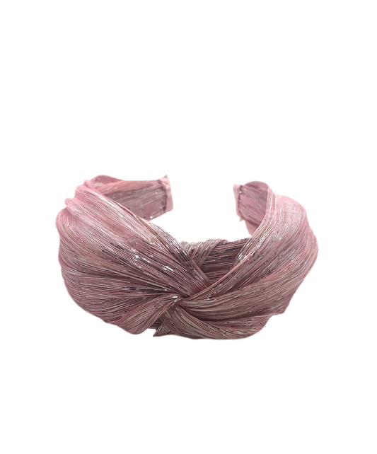 Baroness silver pink headband