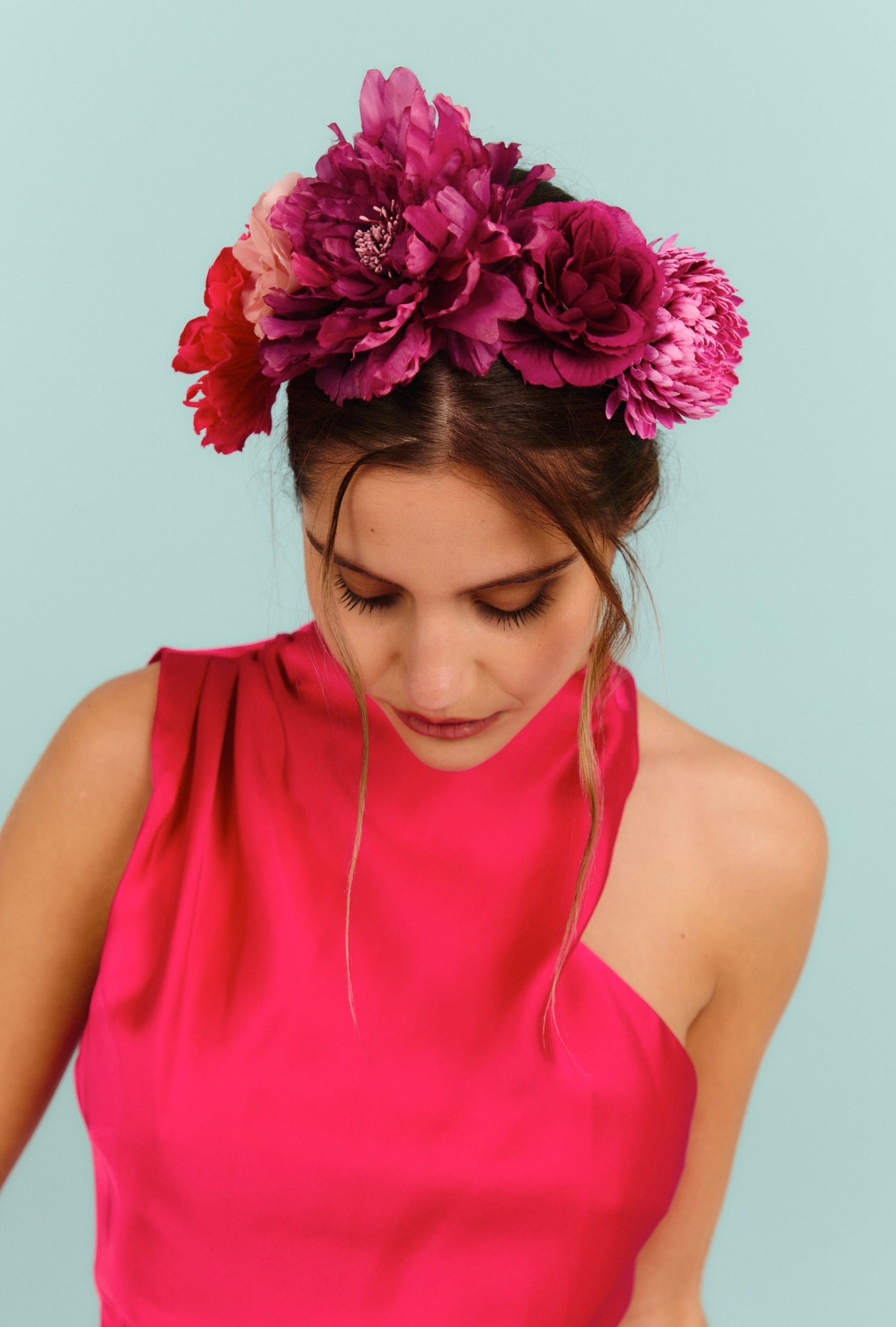 Diadema Frida buganvilla