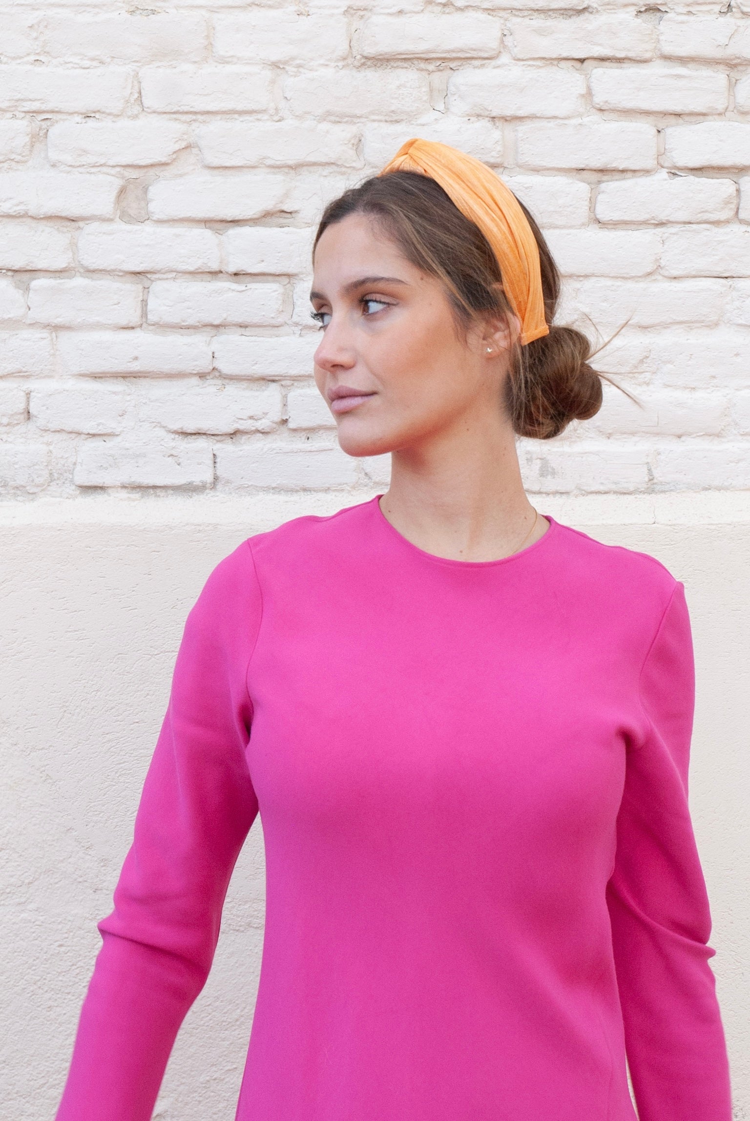 Diadema Baronesa mandarina