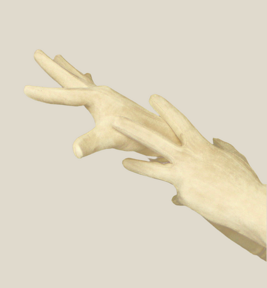 Guantes largos Mantequilla