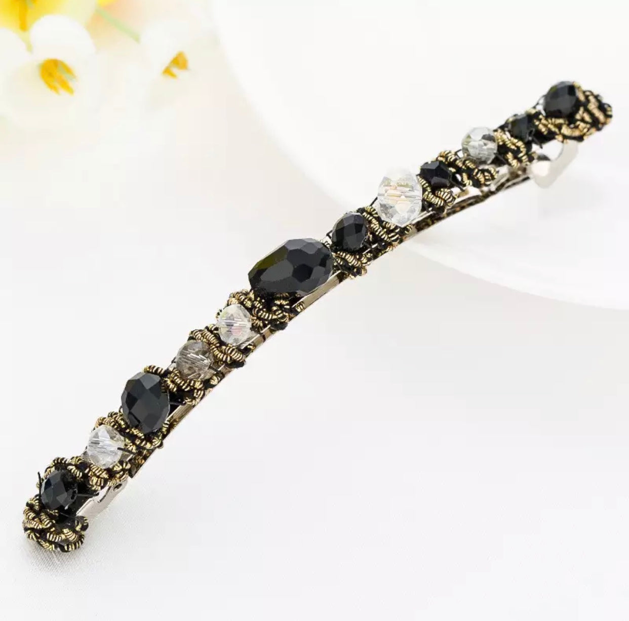 Ludovica black hairpin