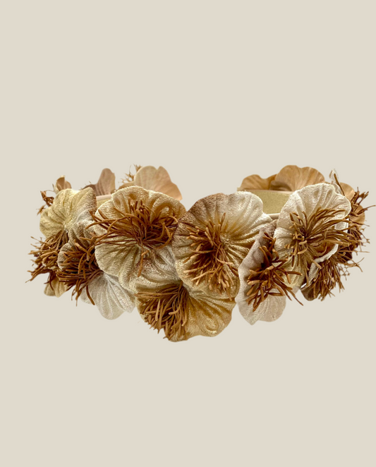 Diadema Dalia beige