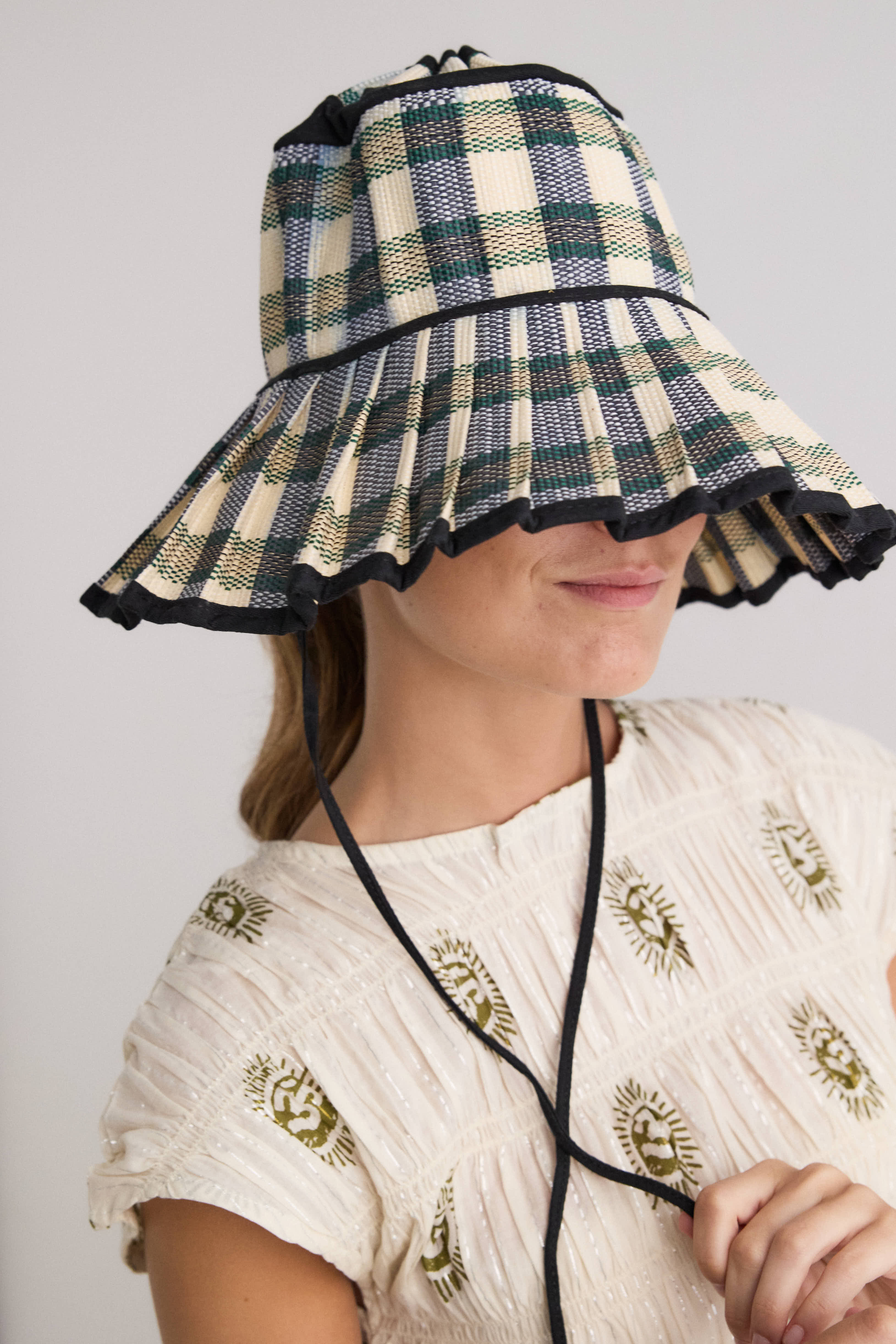Sombrero Paraguas cuadros