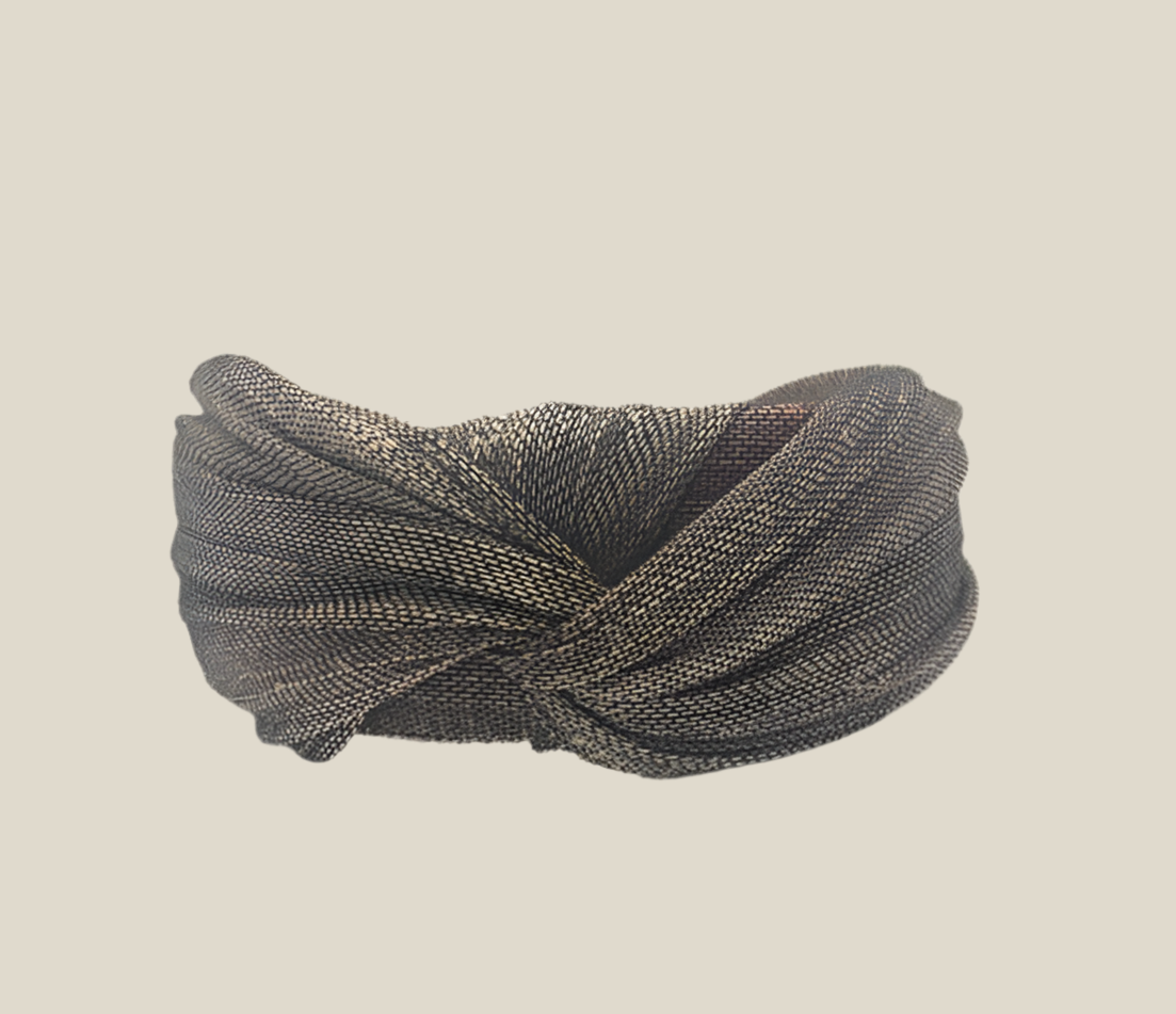 Baroness chocolate headband