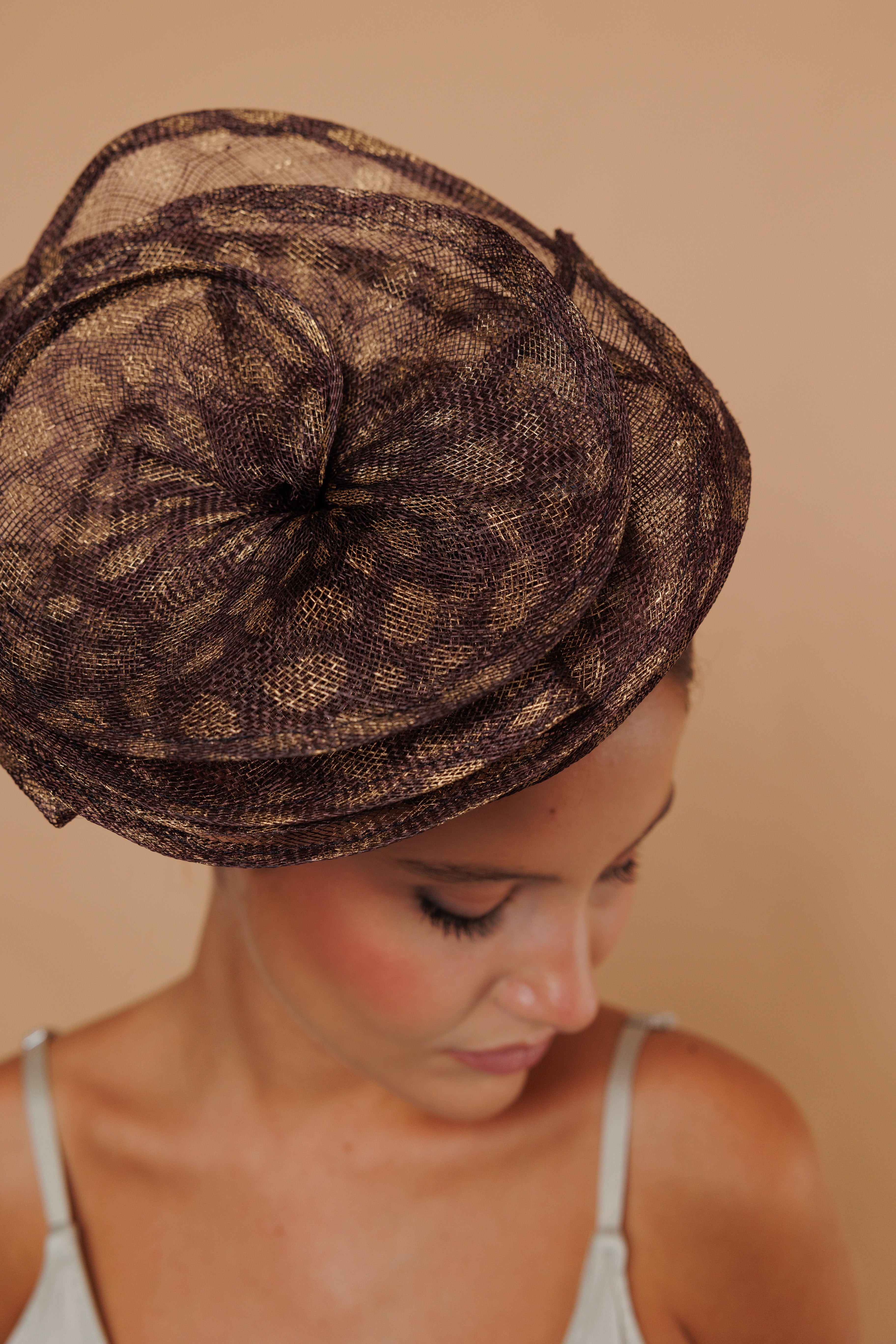 Tocado Tiere Beige cebra