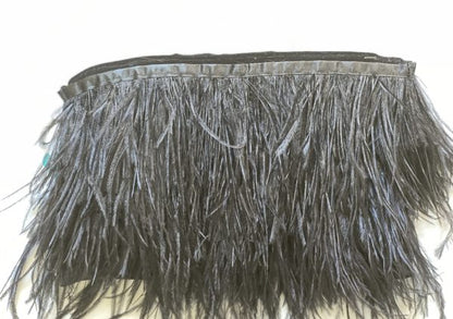 Black Marabou bag