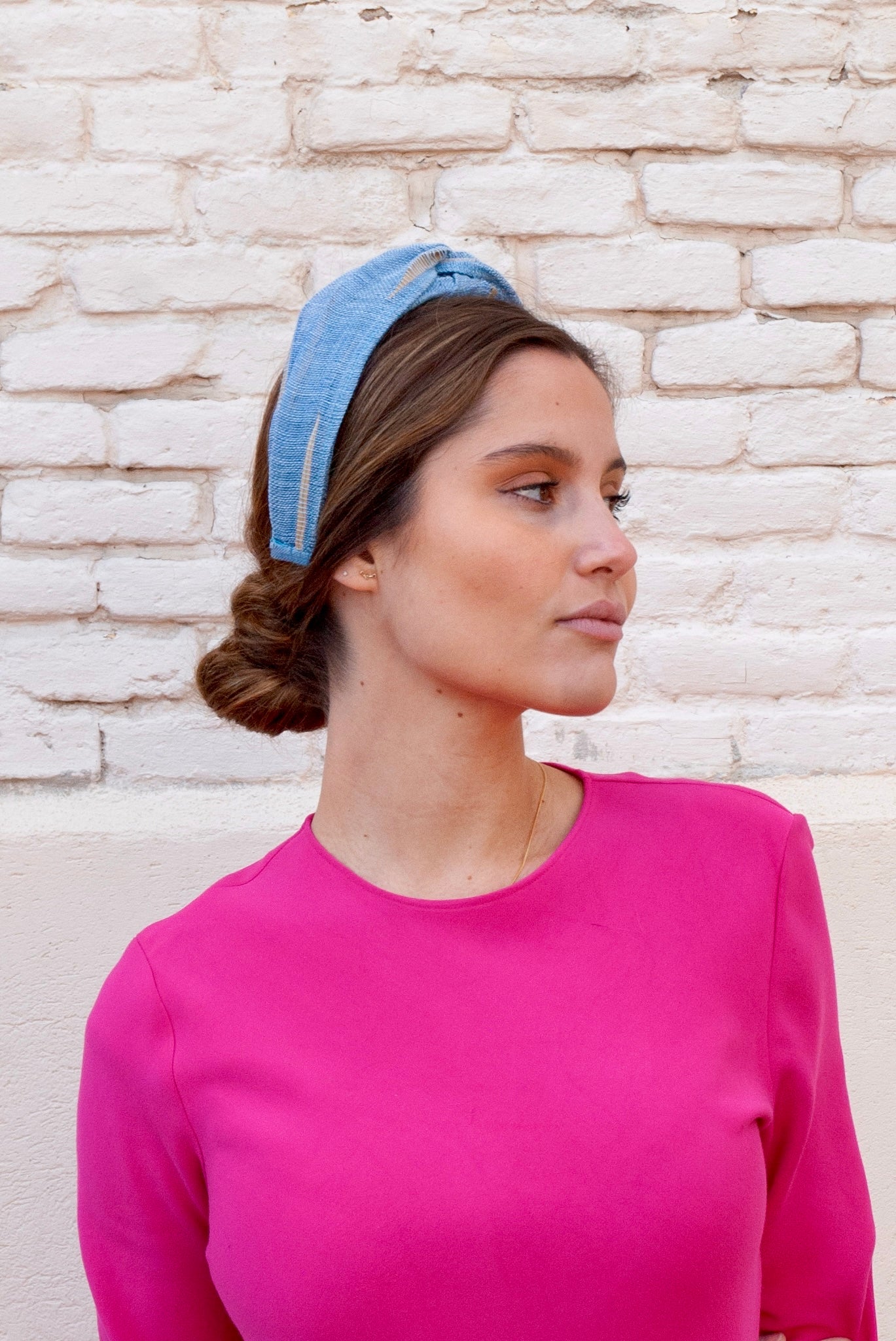 Diadema Baronesa XL azul