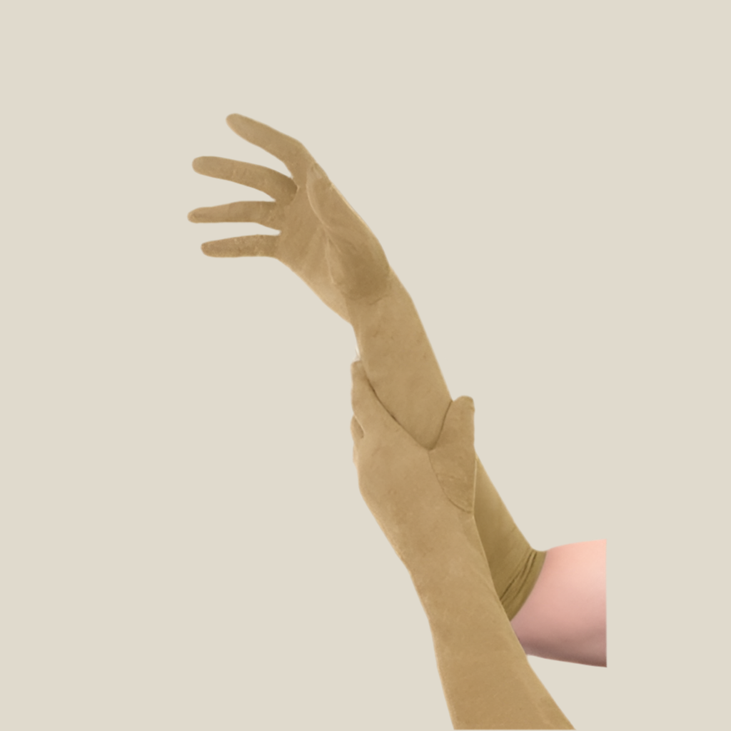 Guantes largos Camel