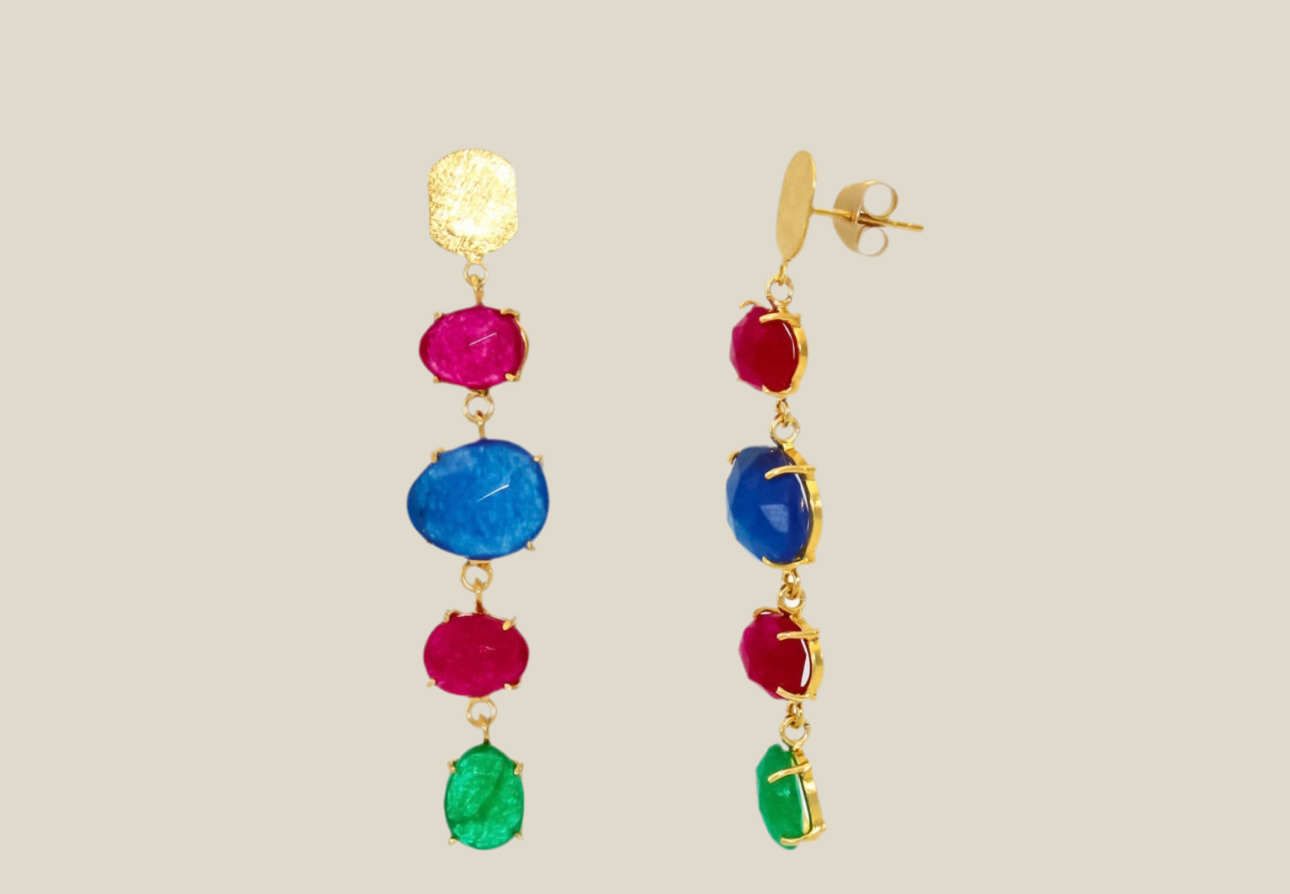 Peñalba colorful earrings