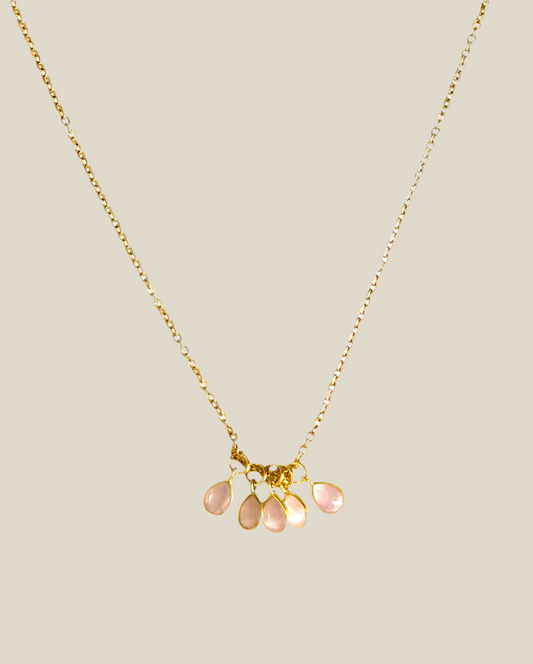 Colgante Cinquillo rosa