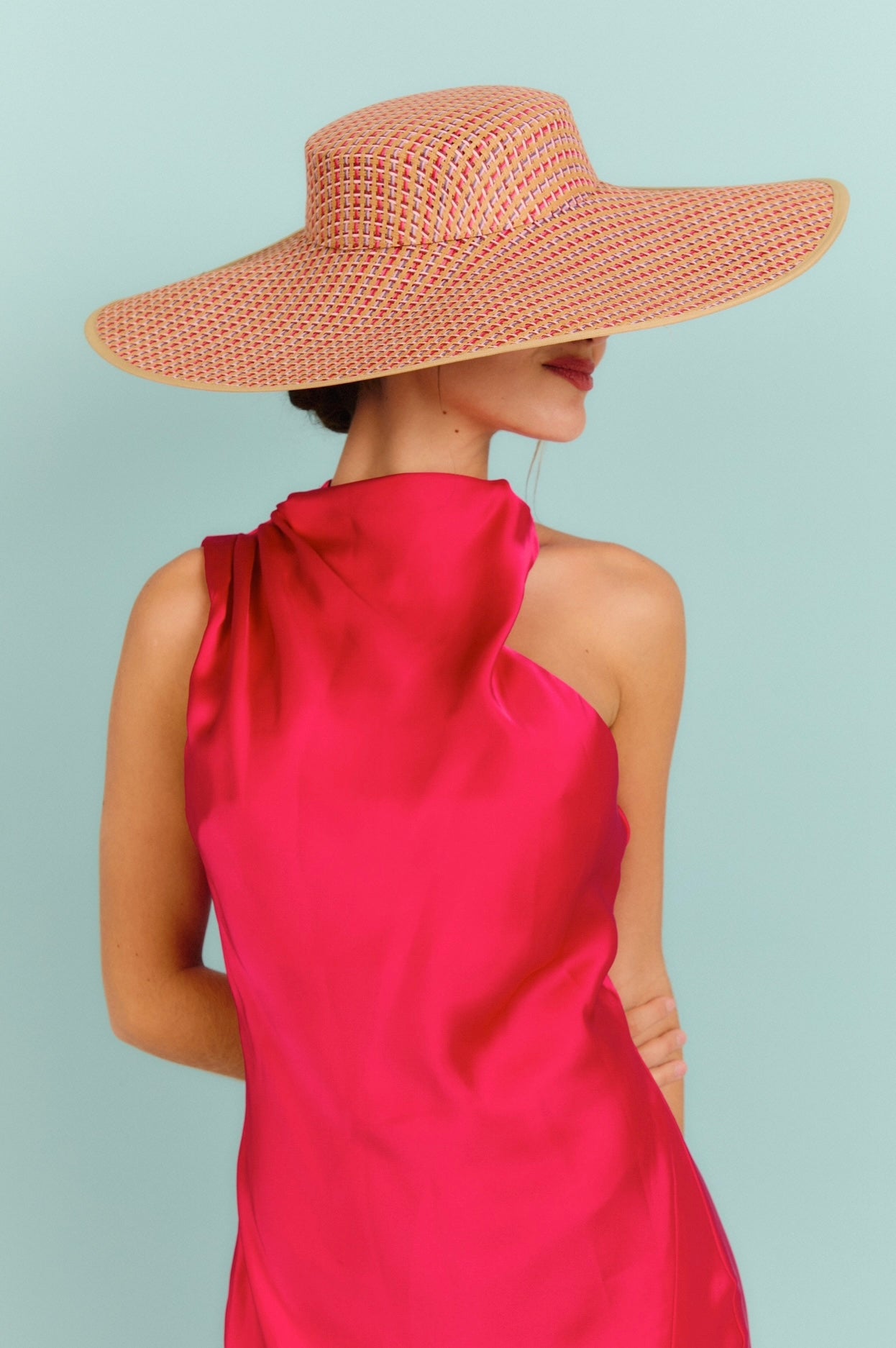 Pamela Amazona Beige y Rosa