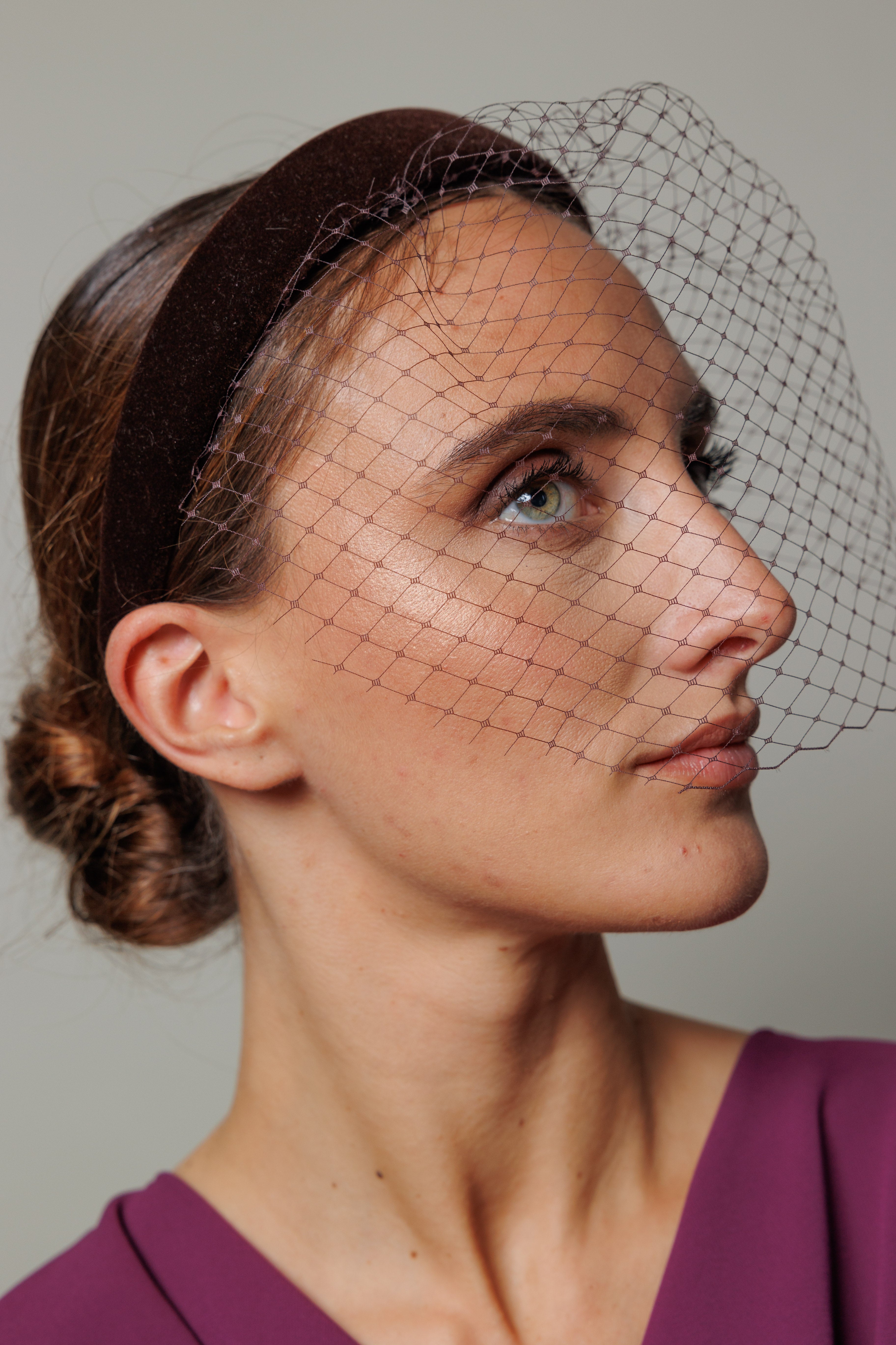 Diadema Piedra marrón