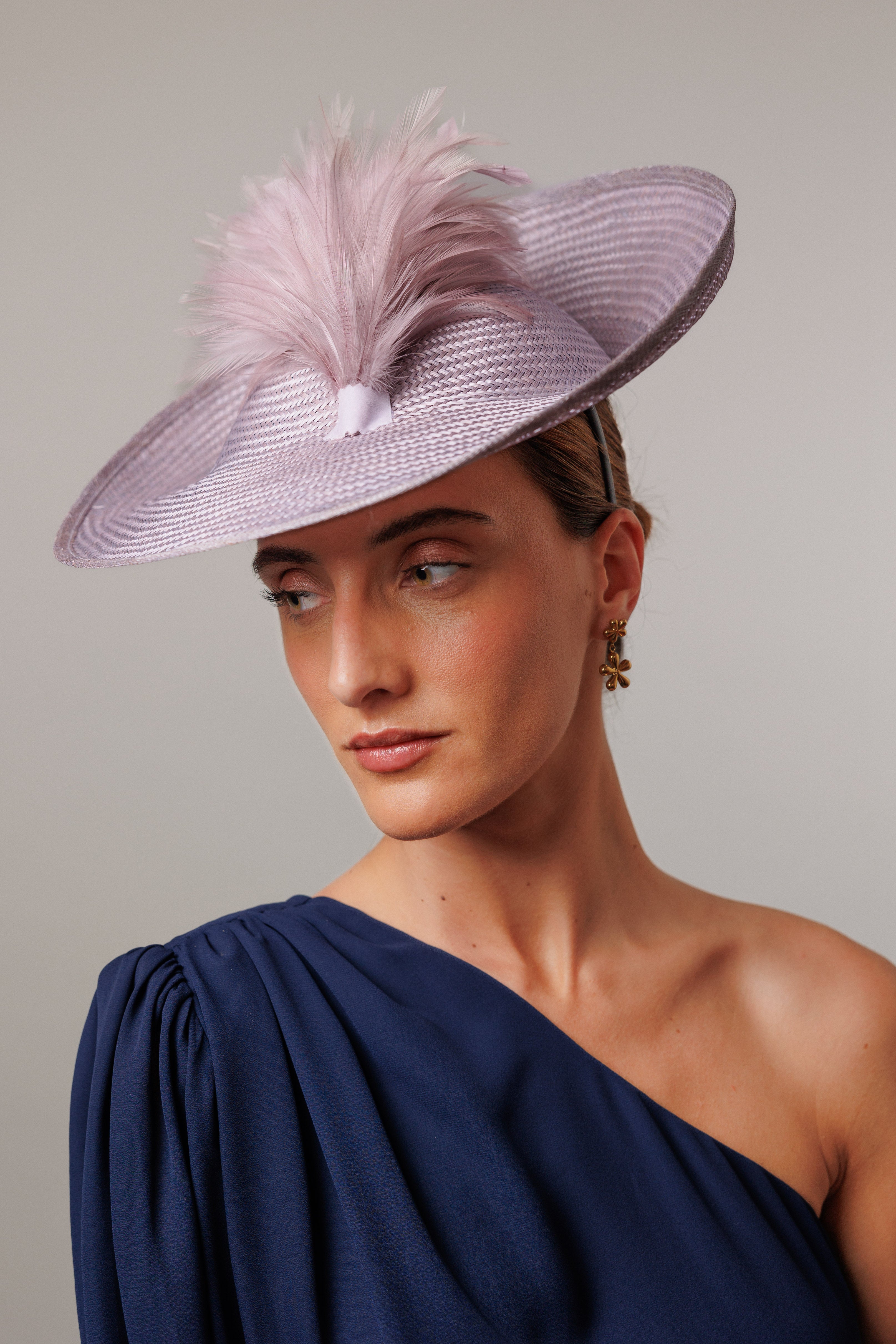 Tocado Concetta lila