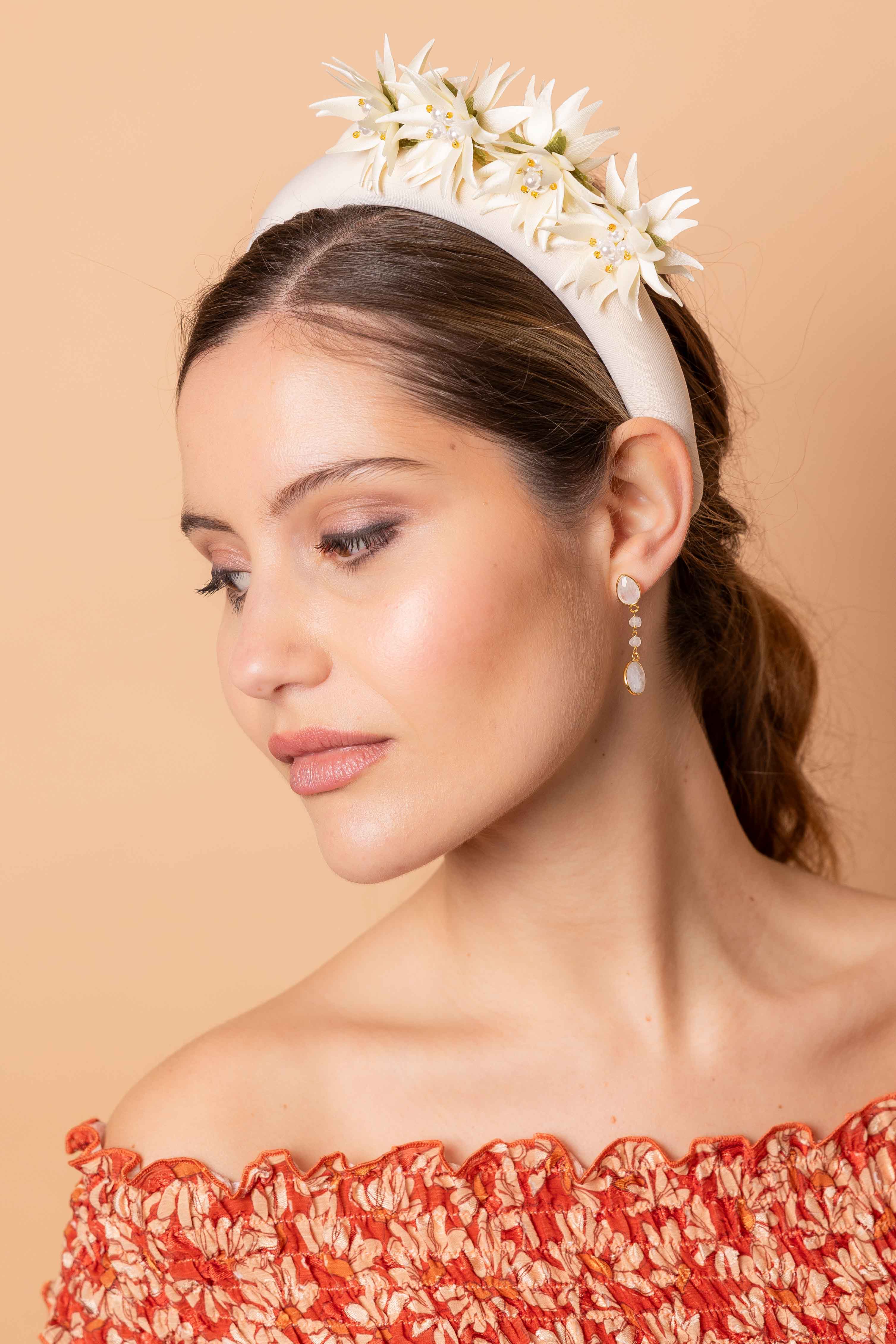 Diadema Constantina blanca