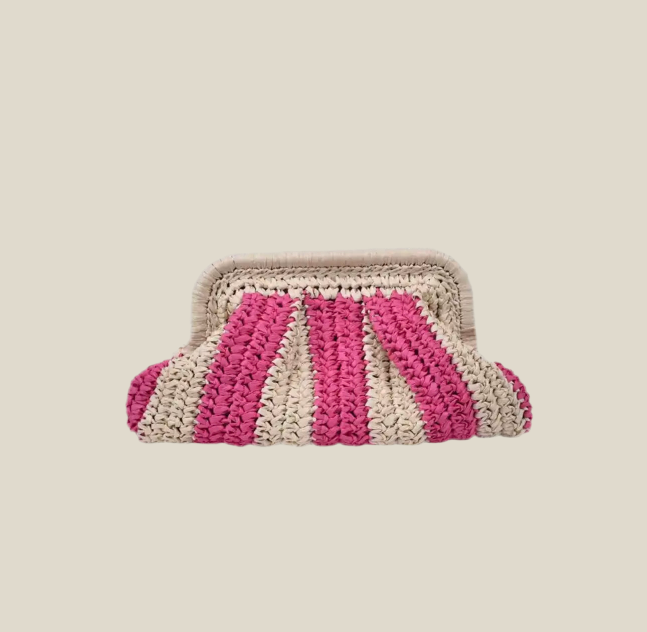 Bolso Stripes rosa