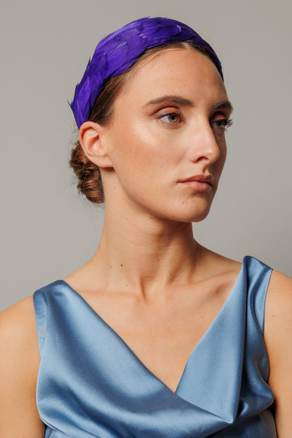 Purple Bird Headband