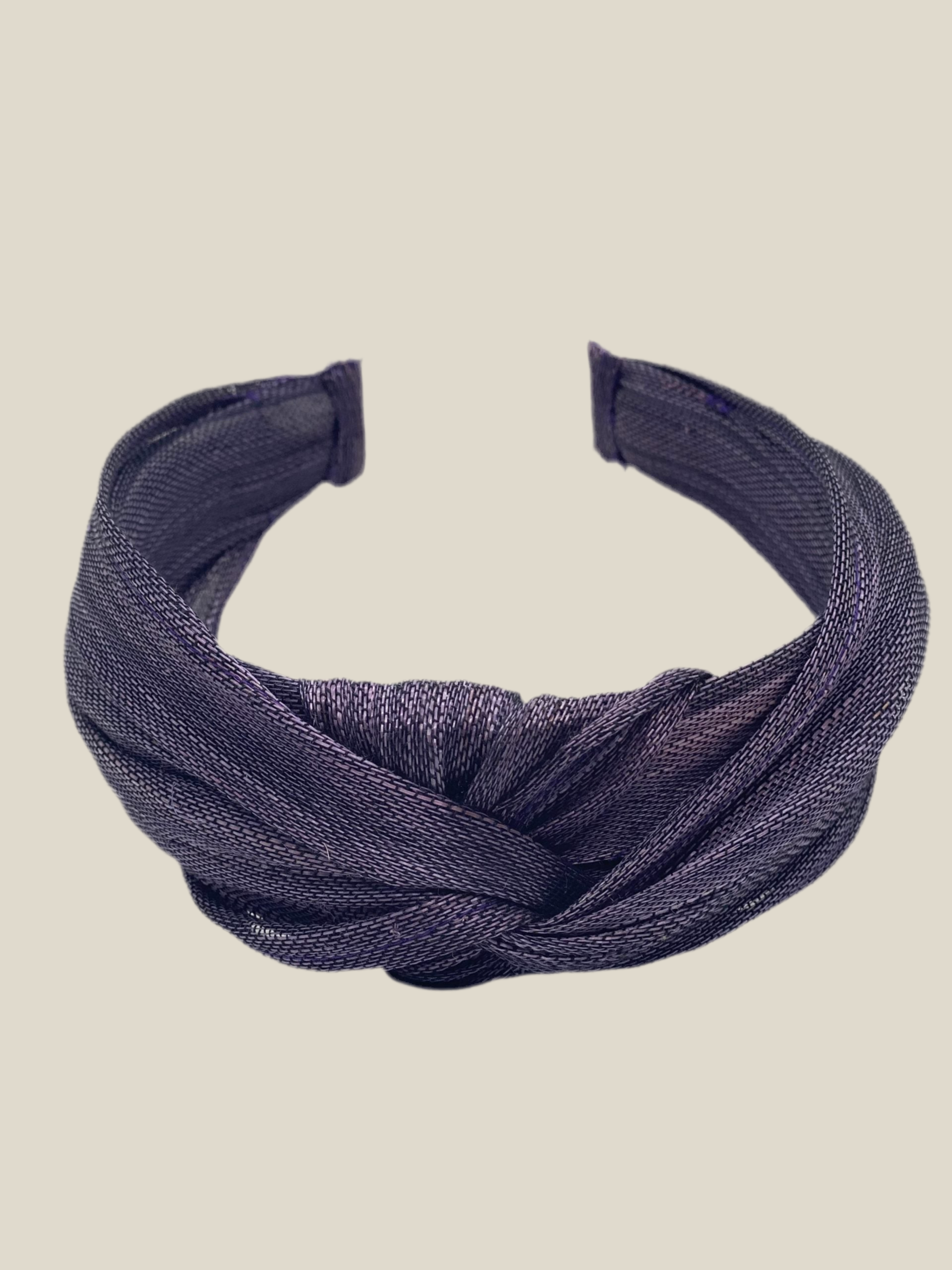 Baroness Eggplant Headband