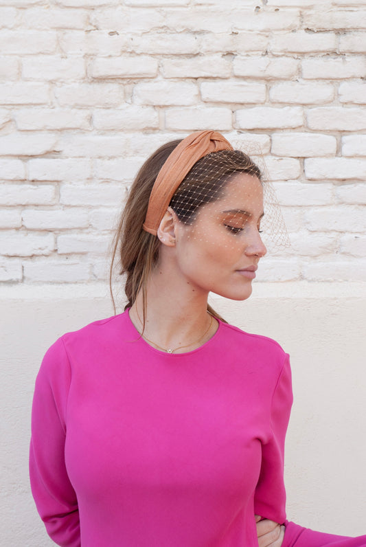 Diadema Baronesa papaya