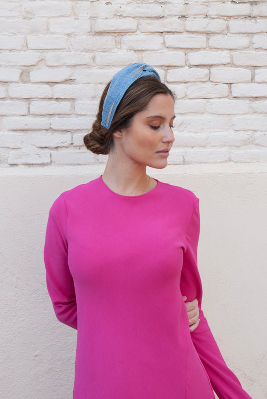 Diadema Baronesa XL azul