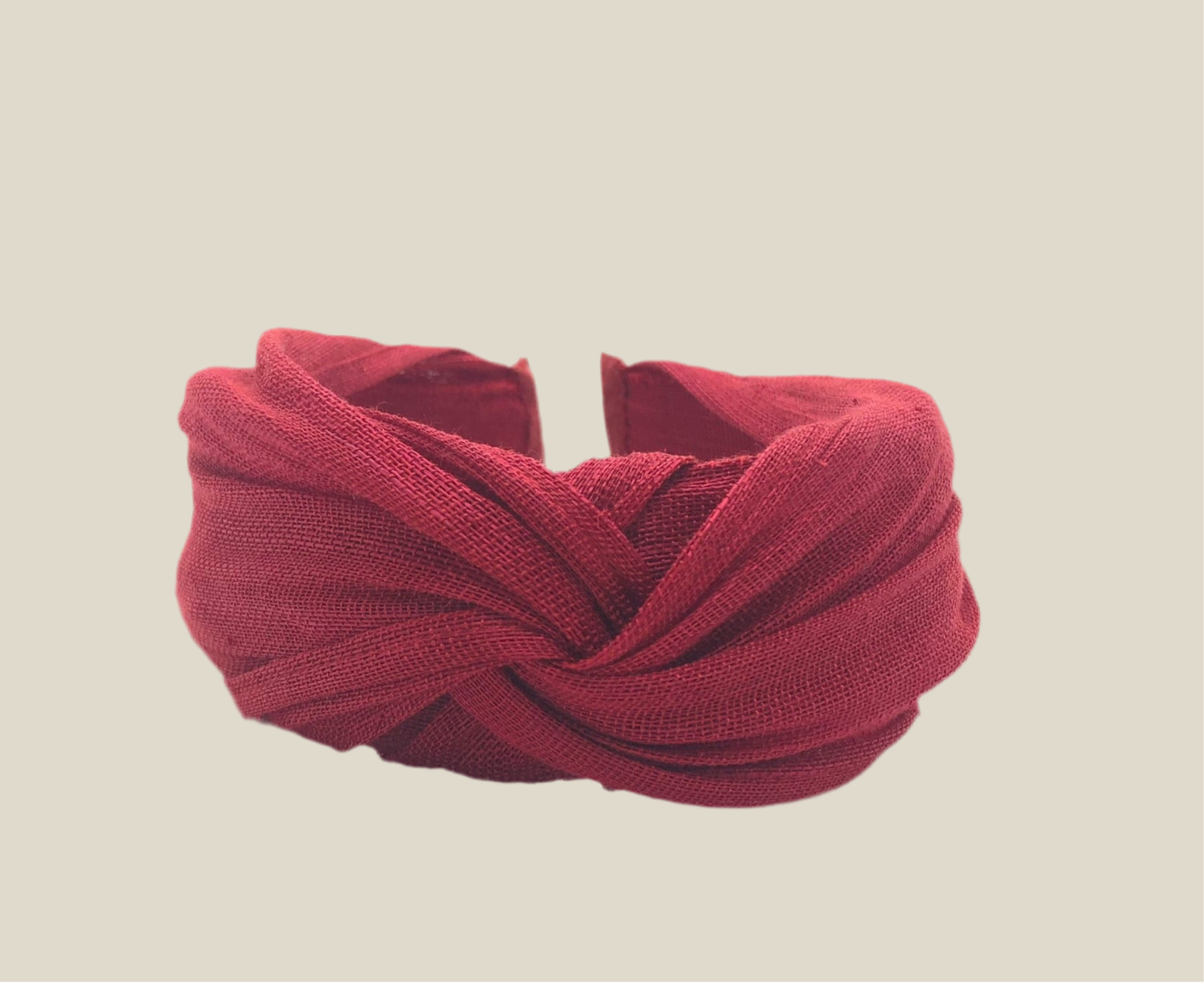 Baroness Valentino Red Headband