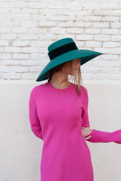 Pamela Clotilde Verde con cinta