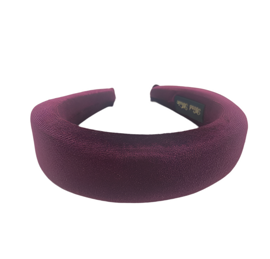 Flat Roca Headband Wine