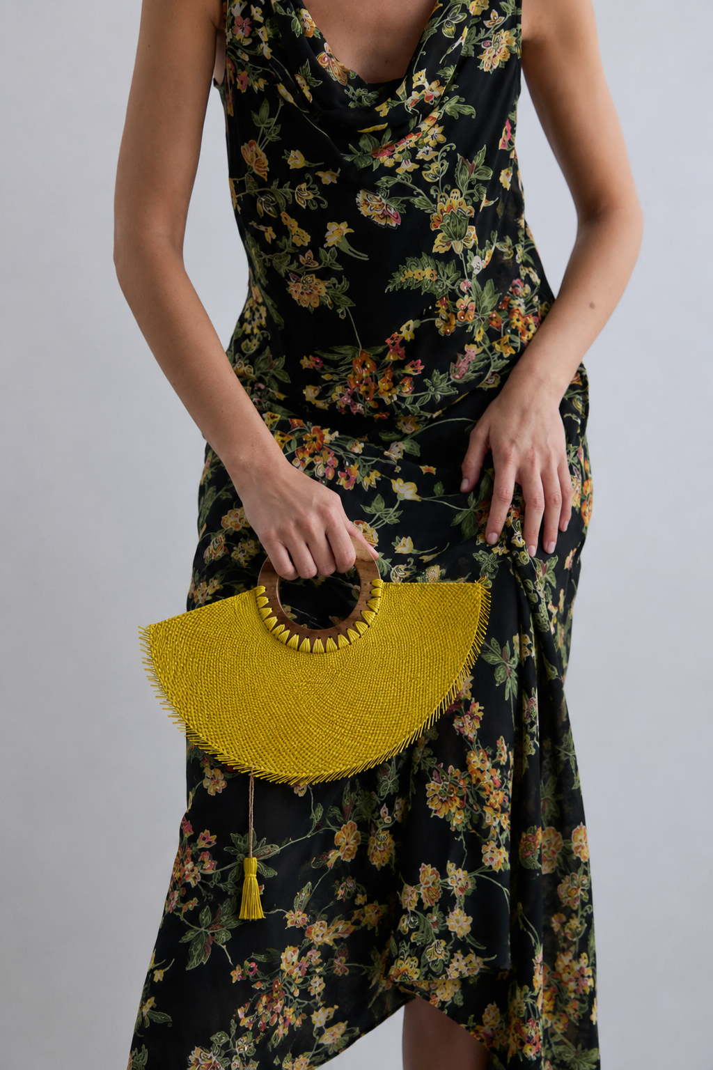 Abanico Inca amarillo